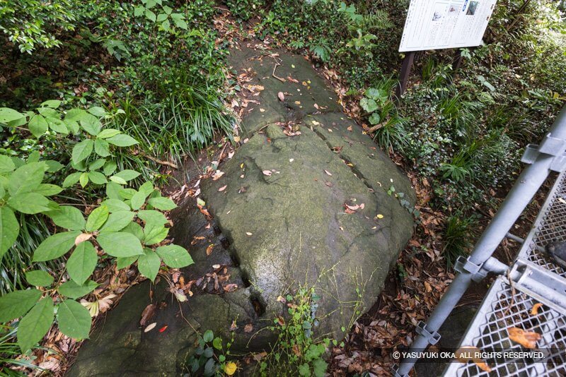 篠島の弁財採石場跡