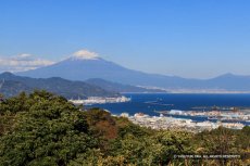 日本平夢テラスから観る富士山