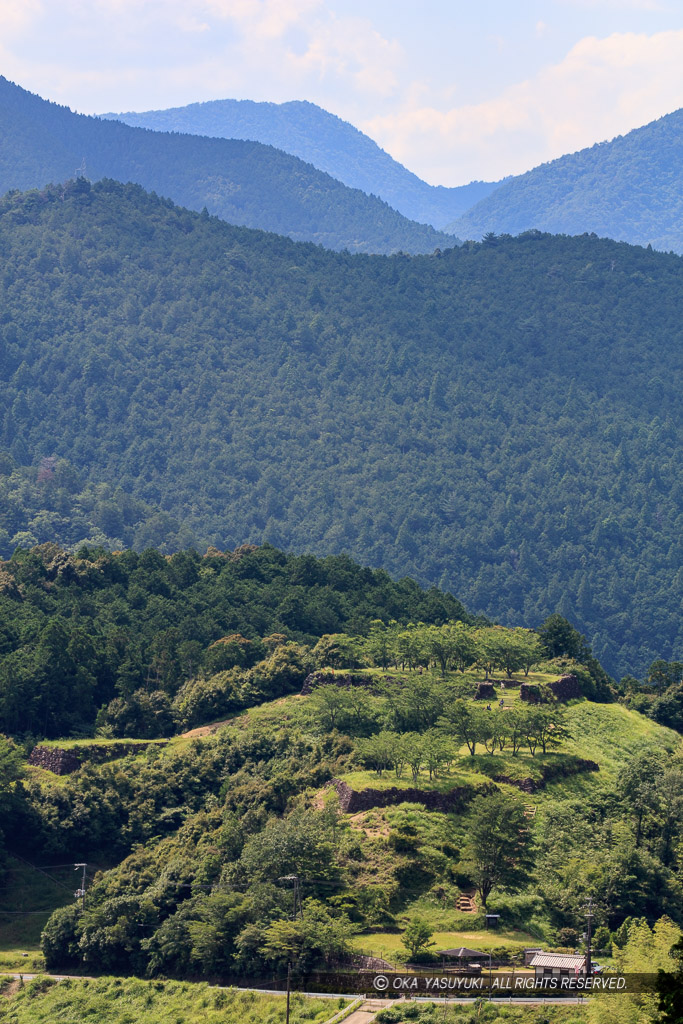 赤木城遠景